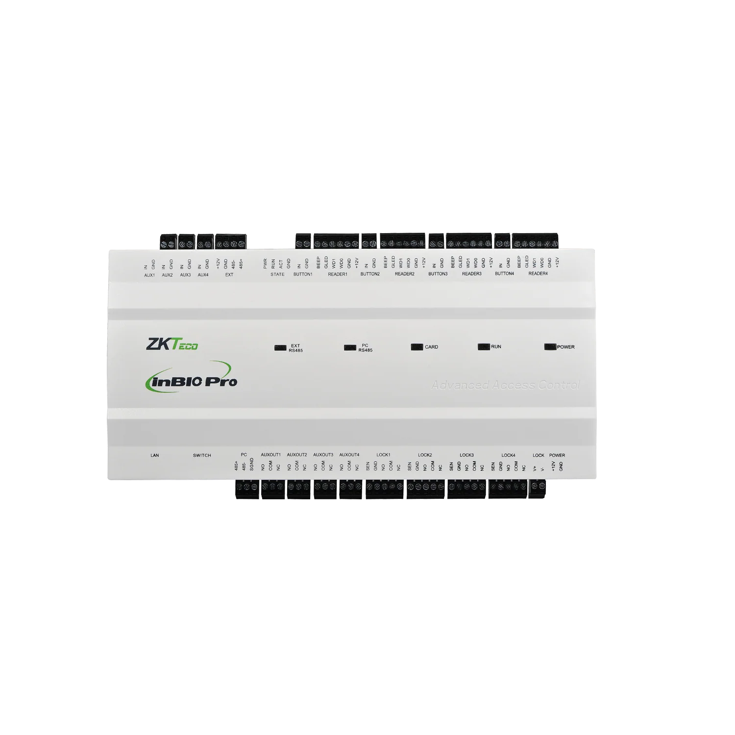 ZKTeco INBIO x60 PRO, Door Network Controller Panel - 4 Doors