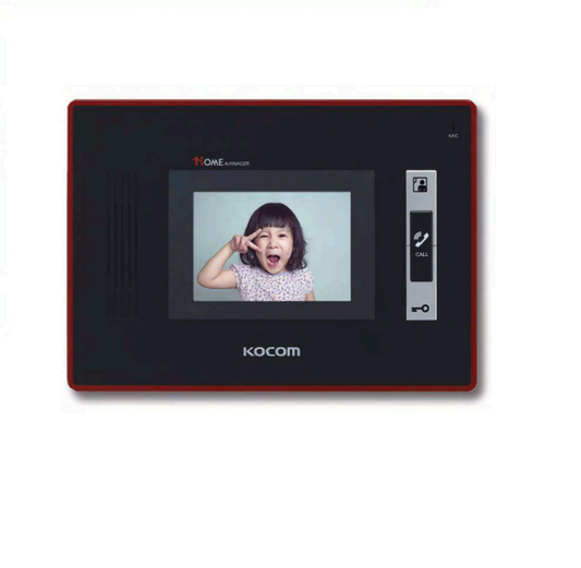 Kocom KCVD352, 2-Wire 3.5" Colour Digital LCD Monitor with Power Supply