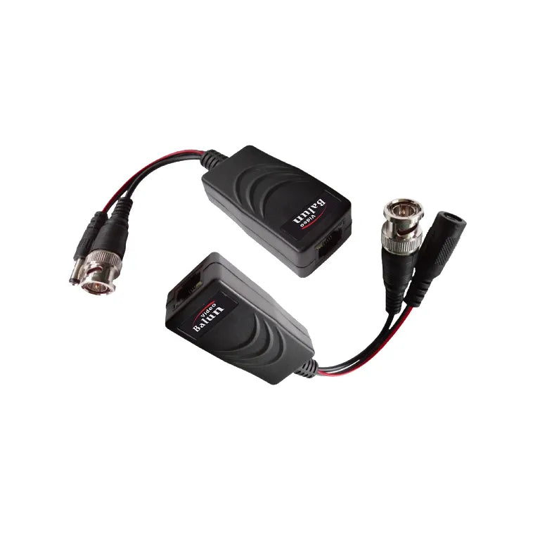 Dahua 1CH Passive Video Balun Over Cat5E/6 Cable with Power (pair)