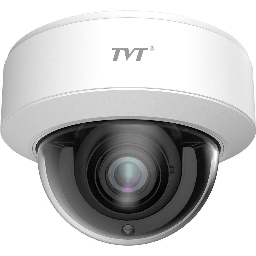 TVT 8MP, Large Dome, IPC, 20fps, 20m IR, IP67, IK10, 2.8-12mm, NDAA