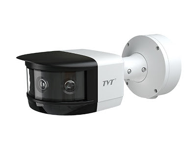 TVT 8MP Panoramic Starlight IPC, Bullet, H.265, AI, PoE,20m IR