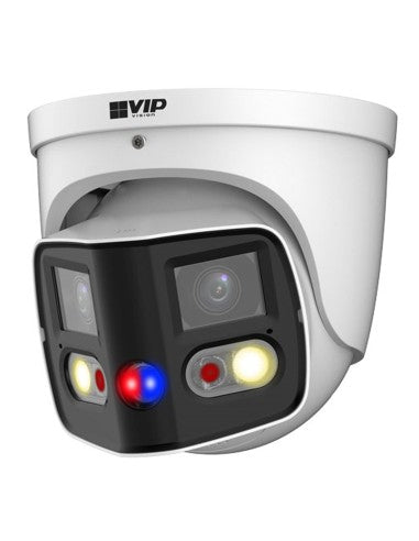 VIP VSIPP-8DD-ID3, Professional AI Series 8.0MP 180° Active Deterrence Turret