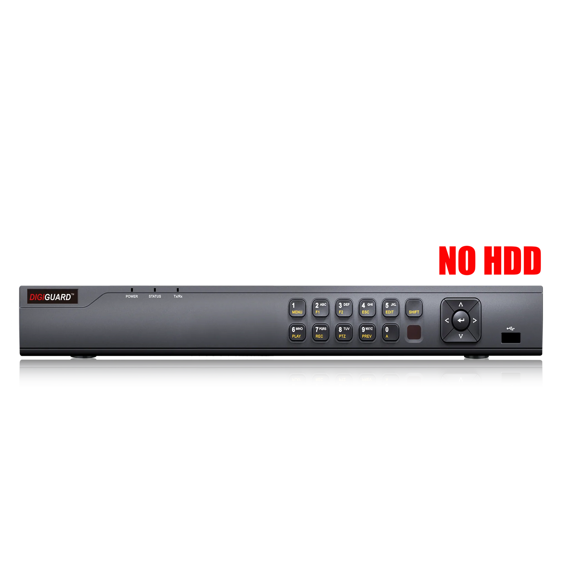 Digiguard 4Ch NVR, Power By Hikvision with 4 x PoE