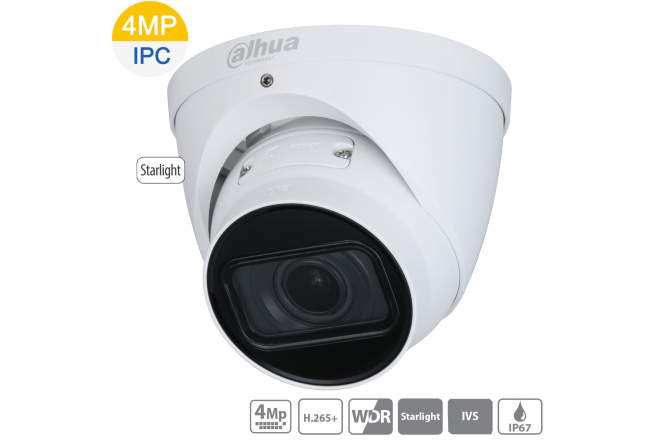 Dahua Camera, 8 x 4MP IP Motorized Turret Bundle Kit with 8ch NVR+ 2TB HDD - CCTVMasters.com.au