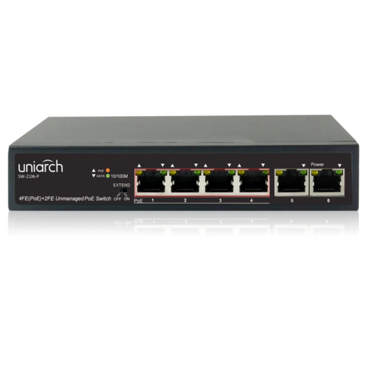 Uniarch 6 Port PoE Switch