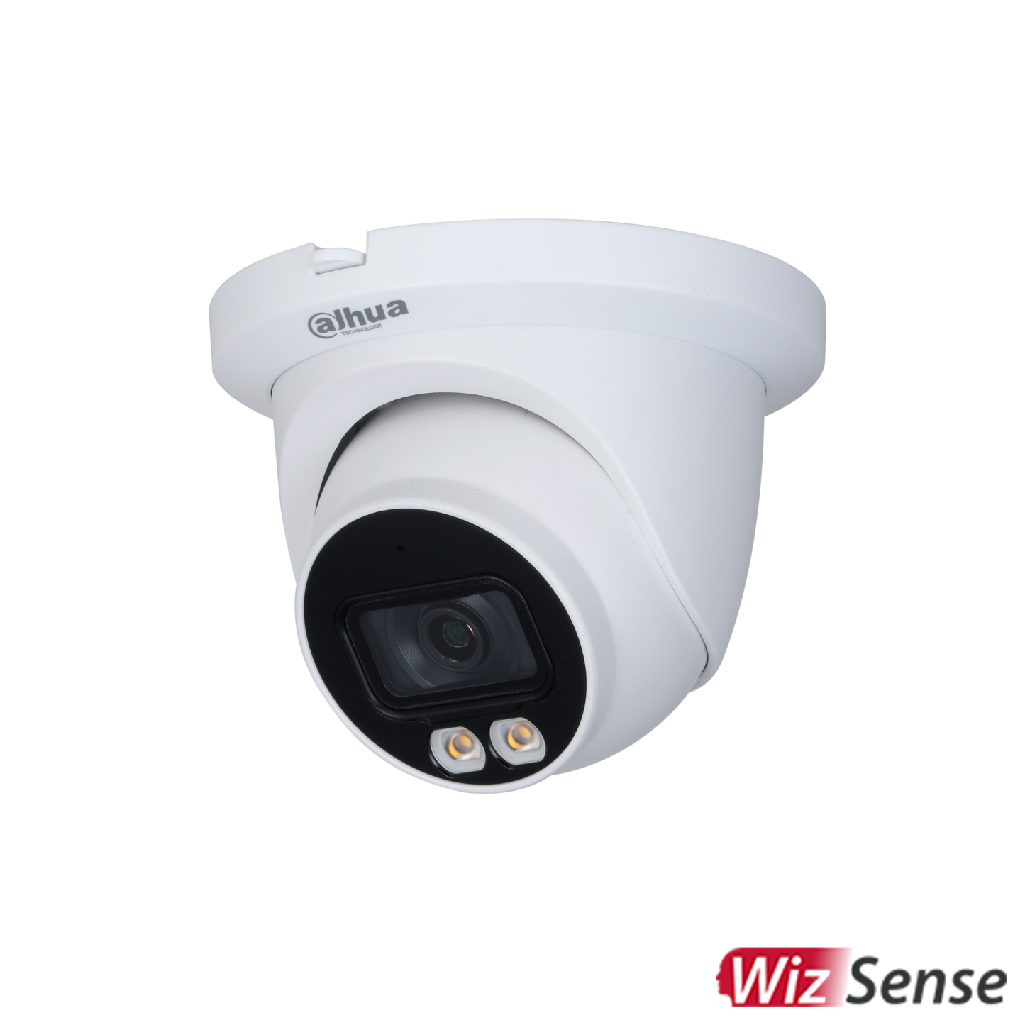 Dahua 4MP Full-color Warm LED Fixed-focal Eyeball WizSense Network Camera