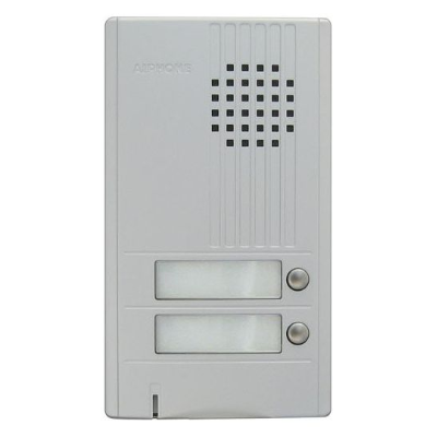 Aiphone DA Series Call Door Station, Surface Mount, Silver