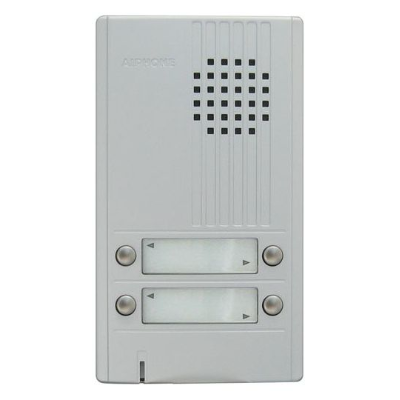 Aiphone DA Series Call Door Station, Surface Mount, Silver | APHDA-4DS | CCTVMASTERS.COM.AU