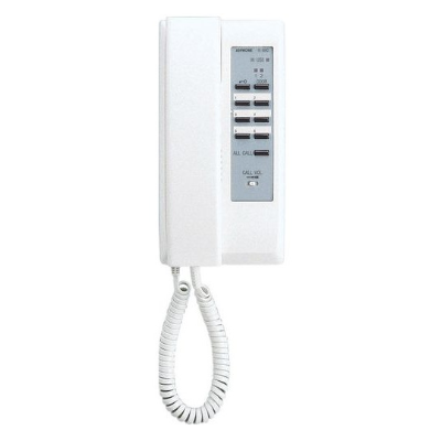 Aiphone IE Series Selective Call Handset Master, 2 Doors, 6 Rooms Max