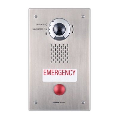 Aiphone IX 2 Series Emergency Video Door Station, Stainless Steel, IP65