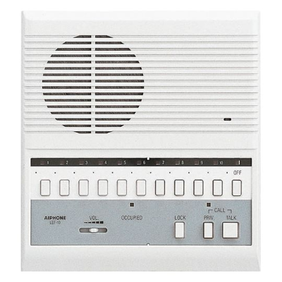 Aiphone LEF Series Call Master Station, Surface Mount | APHLEF-10 | CCTVMASTERS.COM.AU
