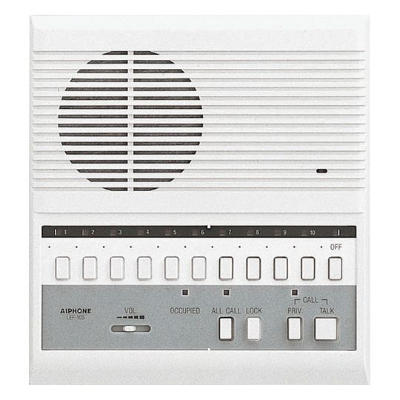 Aiphone LEF Series Call Master Station, Surface Mount | APHLEF-10S | CCTVMASTERS.COM.AU