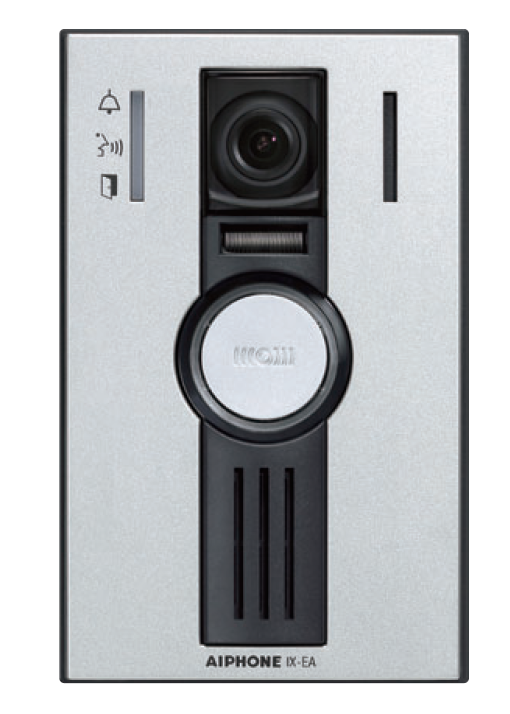 Aiphone IX Series IP Intercom 1 Button Video Door Station Mechanical Button 1.23MP Plastic