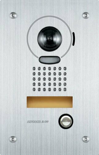 Aiphone JK Series 2/4-Wire Intercom 1 Button Video Door Station Kit