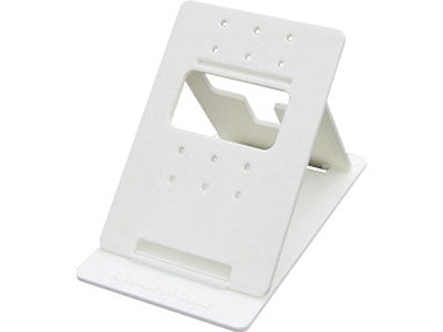 Aiphone MCW-S/B Desk Mount Stand Adjustable 45/60 Deg White Plastic