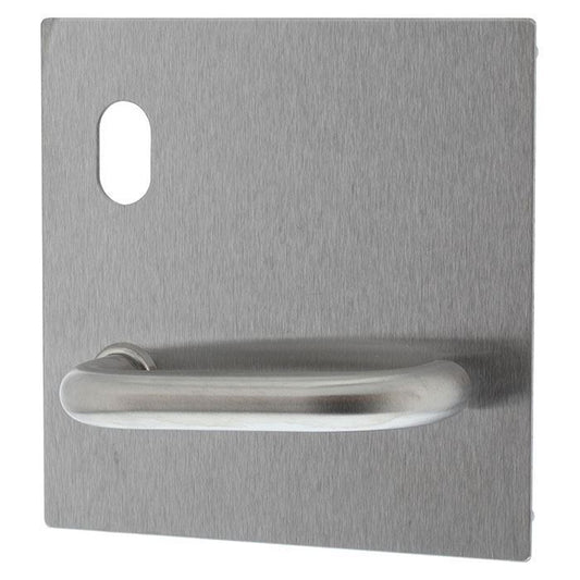 Assa Abloy Lockwood Series Artefact Square Corner Plate External Furniture With Cylinder Hole