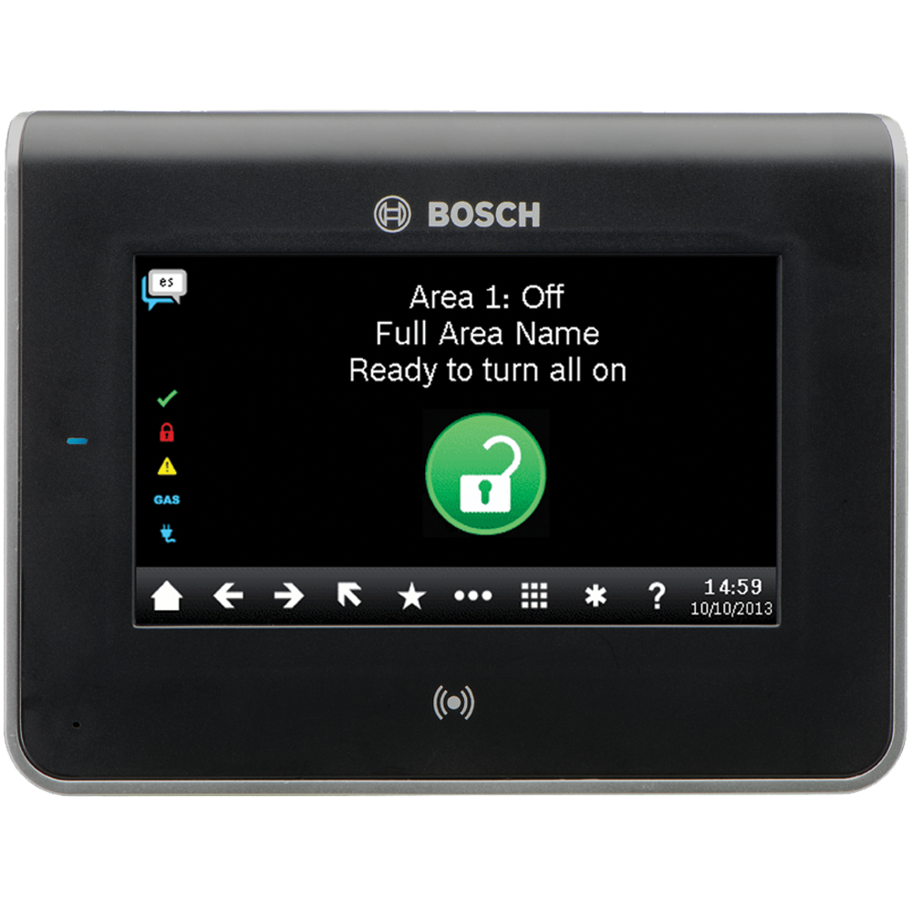 Bosch B942W SDI2 touchscreen keypad