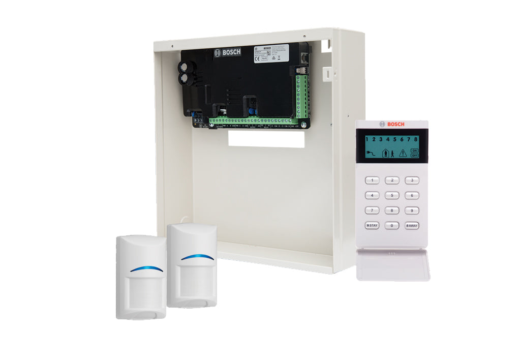 Bosch Alarm Kit, Solution 3000 W/2 Tritech Sensors Icon Keypad (BOSCH3200/ 3205/ 2075/ 5255)