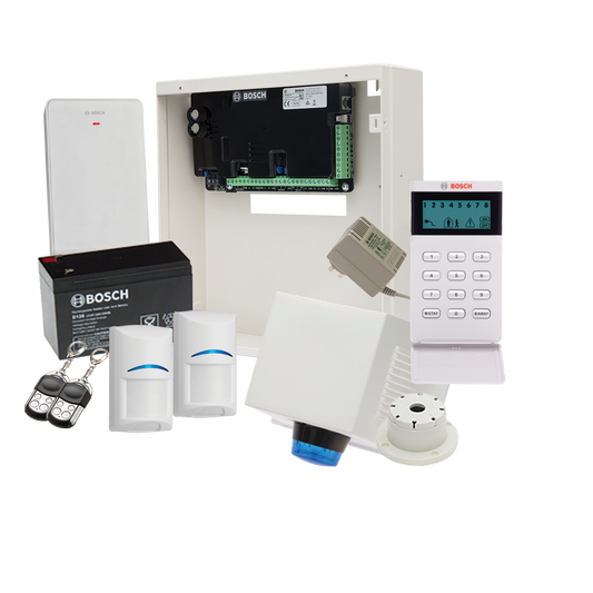 Bosch Alarm Kit, Sol 3000 With 2 Wireless Pir + Icon + P/Kfob: Qty1 Icp-Sol3-P Solution 3000 PC