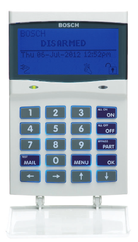 Bosch CP741B Sol6000 keypad with integrated wifi IP module (2.5GHz Only) + Tamper Alphanum