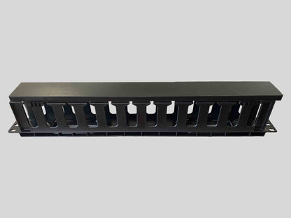 1RU and 2RU 19'' Cable Manager, Plastic Type | CM-PLASTIC2RU | CCTVMASTERS.COM.AU