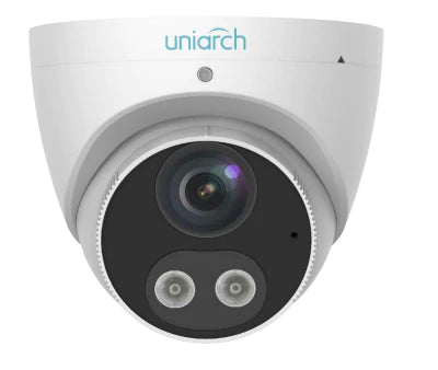 Uniarch Tri-guard Turret Camera Kit, 12 x 8MP Pro Series 16Ch NVR Ultra 4K, Powered By Uniview, HDD Optional