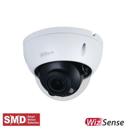 Dahua SMD AI Version 4.0 Camera Kit, 4 x 6MP Eyeball WizSense, 4CH 8MP Ultra 4K NVR