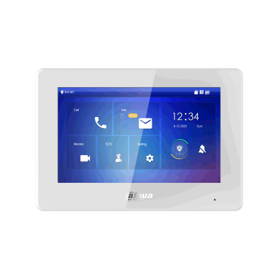 Dahua 2-Wire and IP Intercom Monitor Touch screen 7 Inch