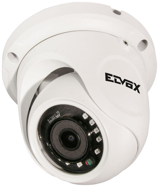 Elvox IP Camera White 5MP Eyeball 3.6mm IR Poe