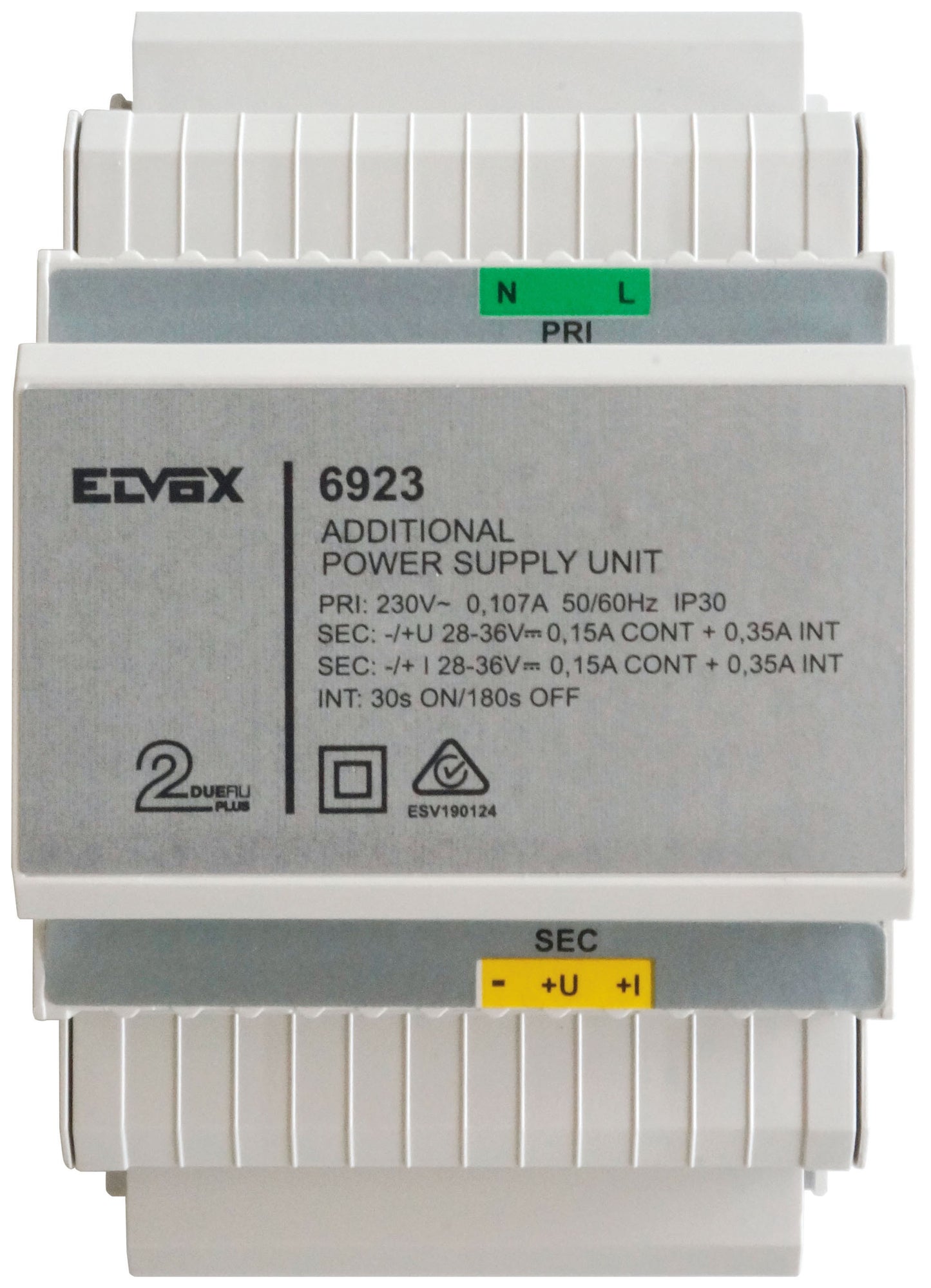 Auxillary Power Supply (Din Mount) For 2 Wire/Due Fili Systems