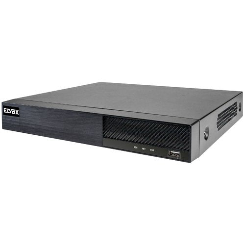 Elvox 4ch NVR 4x Poe Upto 5mp 40mbps Input 1x Sata HDD Port Up To 6TB each