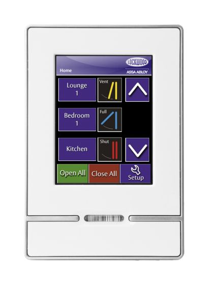 Assa Abloy Lockwood - Elevation Touch Keypad 3.5" Up To 30 Windows - White
