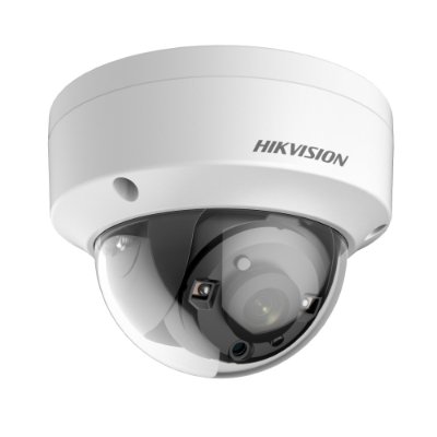Hikvision TVI4.0 5MP Outdoor Dome Camera, 130dB WDR, 30m IR, 4 in 1, 2.8mm