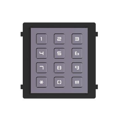 Hikvision 2nd Gen. Intercom, Door Station Keypad Module, IP65, VDC | DS-KD-KP | CCTVMASTERS.COM.AU