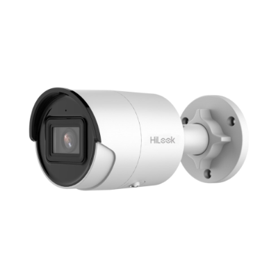 HiLook 6MP Outdoor Mini Bullet Camera, IntelliSense, Mic, 40m IR, IP67, 2.8mm