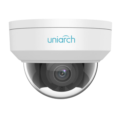 Uniarch Starlight Dome Camera Kit, 12 x 8MP Pro Series 16Ch NVR Ultra 4K, Powered By Uniview, HDD Optional