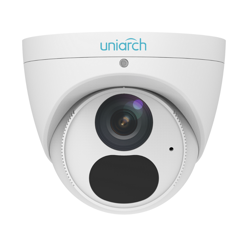 Uniarch Starlight Camera Kit, 8 x 6MP Pro Series 8Ch NVR Ultra 4K, Powered By Uniview, HDD Optional