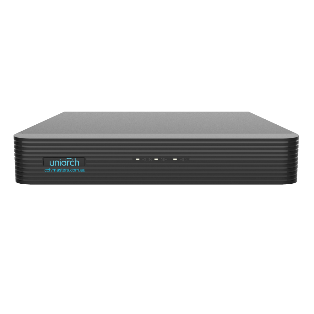 Uniarch Pro 8 Channel NVR with 3TB installed