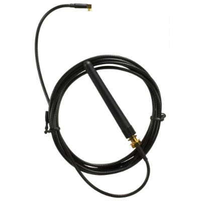 Paradox 2m RG174 Cable for PCS Modules, SMA Female to MMCX Male, Antenna and Bracket