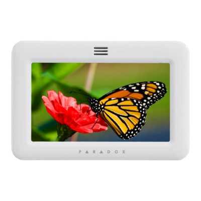 Paradox TM50 5" Touchscreen Keypad, SpotOn Locator & One Screen Monitoring