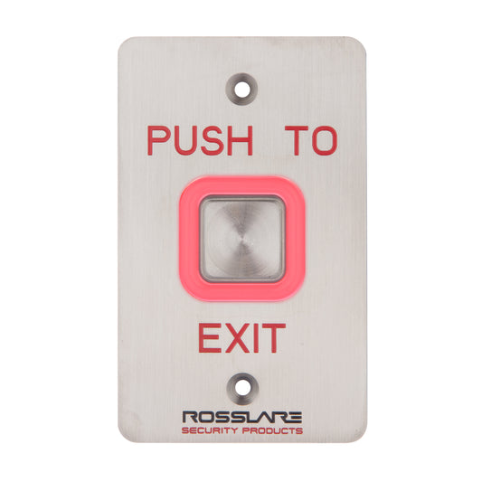 Rosslare Digital Tactile Piezo Electric Exit Button With Timer