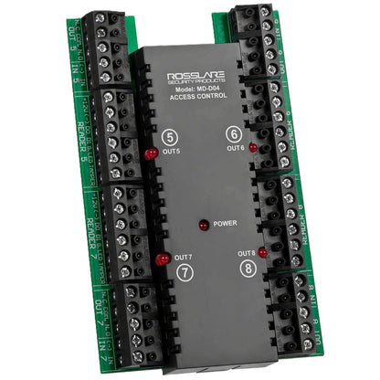 Rosslare 4-Door Expansion Module For AC-425/425IP - Green