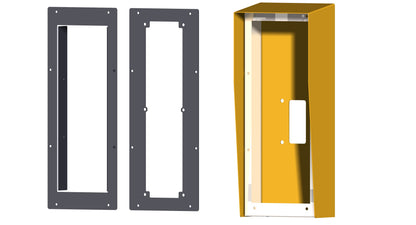 SERHGT Rain Hood (463H x 180W mm) To Suit GT-DM & GT-4F | SDCSERHGTY | CCTVMASTERS.COM.AU