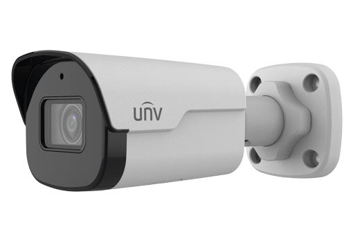UNV IPC2125SB-ADF28KM-I0, Prime-I Series IP Camera White AI 5MP Bullet 2.8mm Starlight IR POE