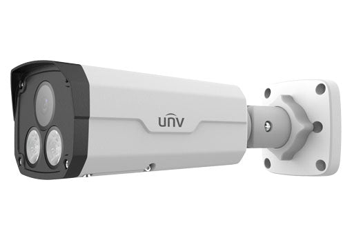 UNV IPC2225SE-DF60K-WL-I0, Prime-III series IP camera AI 5MP Bullet 6mm Full Colour IR LED PoE