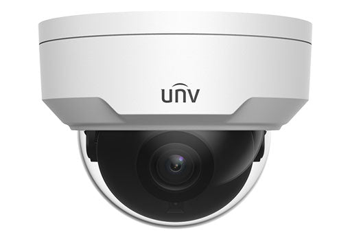 Unv IPC324SB-DF28K-I0, Uniview Prime Series IP Camera AI 4MP Dome Light Hunter