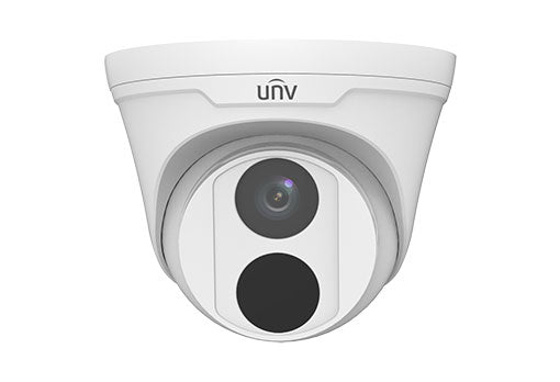 UNV IPC3614LR3-PF28-D, Easy Series IP Camera White 4MP Turret 2.8mm IR POE