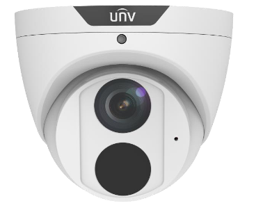 UNV IPC3618SS-ADF28KM-I0, Prime-II Series IP Camera White AI 8MP/4K Turret 2.8mm Starlight IR POE