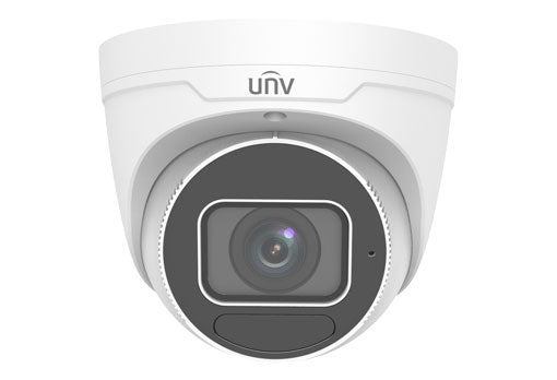 UNV IPC3635SB-ADZK-I0, Prime-I Series IP Camera White AI 5MP Turret 2.7-13.5MM Starlight IR POE