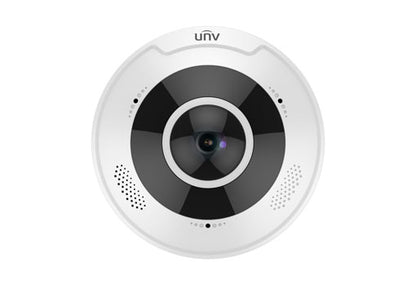 UNV 12MP 4K Ultra HD Panoramic IR Fisheye Security Camera